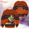 Syracuse Orange NCAA Grinch Ugly Christmas Sweater