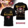 Tampa Bay Buccaneers NFL Megadeth 3D T-Shirt