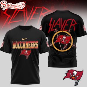 Tampa Bay Buccaneers NFL Slayer 3D Shirt Gift For Fans