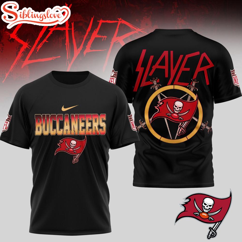 Tampa Bay Buccaneers NFL Slayer 3D Shirt Gift For Fans 1 Tampa Bay Buccaneers NFL Slayer 3D Shirt Gift For Fans