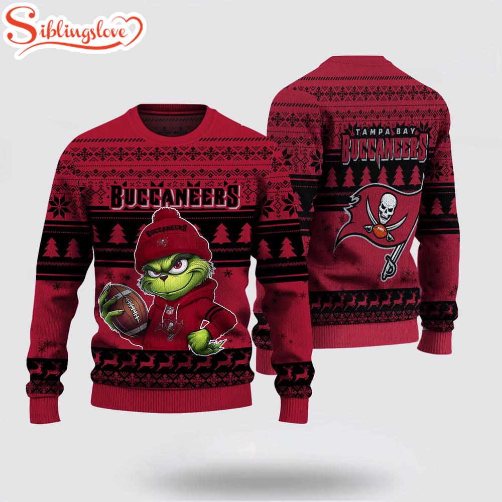 Tampa Bay Buccaneers NFL The Grinch Ugly Christmas Sweater Tampa Bay Buccaneers NFL The Grinch Ugly Christmas Sweater