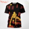 Taylor Swift The Life of a Showgirl 2025 All Over Print T-Shirt