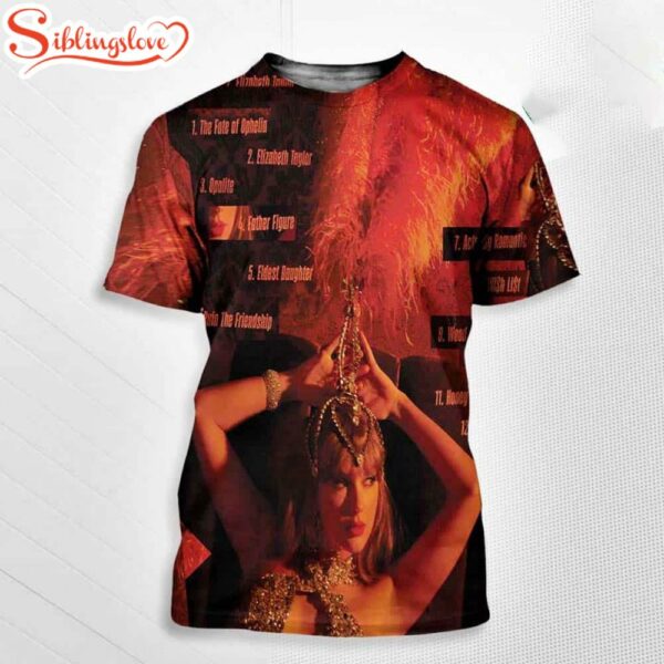 Taylor Swift The Life of a Showgirl in 2025 All Over Print T-Shirt