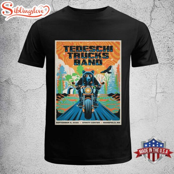 Tedeschi Trucks Band Concert Xfinity Center, Mansfield, MA Sept 2025 Unisex T-Shirt