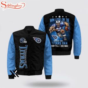 Tennessee Titans Mascot Bomber Jacket For Fans