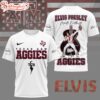 Texas A&M Aggies NCAA Elvis Presley 3D Shirt Gifts For Fans