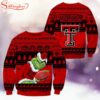 Texas Tech Red Raiders NCAA Grinch Ugly Christmas Sweater