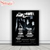 The Cure 2026 UK And Ireland Summer Shows Tour Poster Canvas