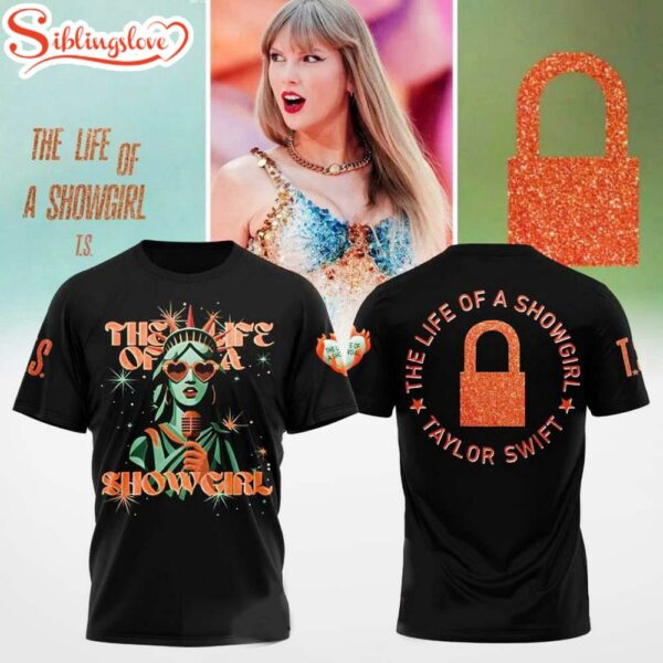 The Life Of A Showgirl Taylor Swift All Over Print T-Shirt