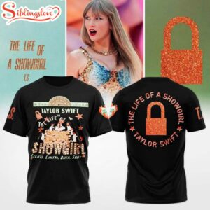 The Life Of A Showgirl Taylor Swift All Over Print T-Shirts