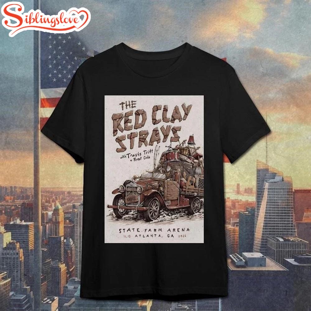 The Red Clay Strays In Atlanta GAUnisex T-Shirt 1 The Red Clay Strays In Atlanta GAUnisex T-Shirt