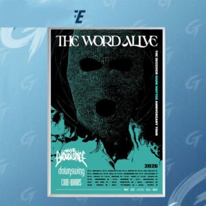 The Word Alive Tour 2026 Poster Canvas