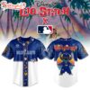 Toronto Blue Jays MLB x Lilo & Stitch Cute Baseball Jersey Shirt
