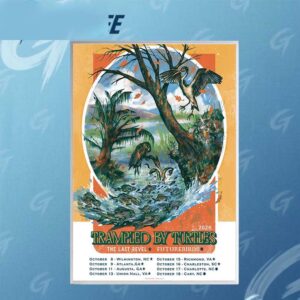 Trampled by Turtles Tour October 2026 Poster Canvas