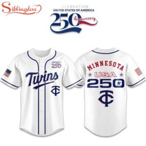 Twins America 250th Anniversary 2026 Baseball Jersey Shirt