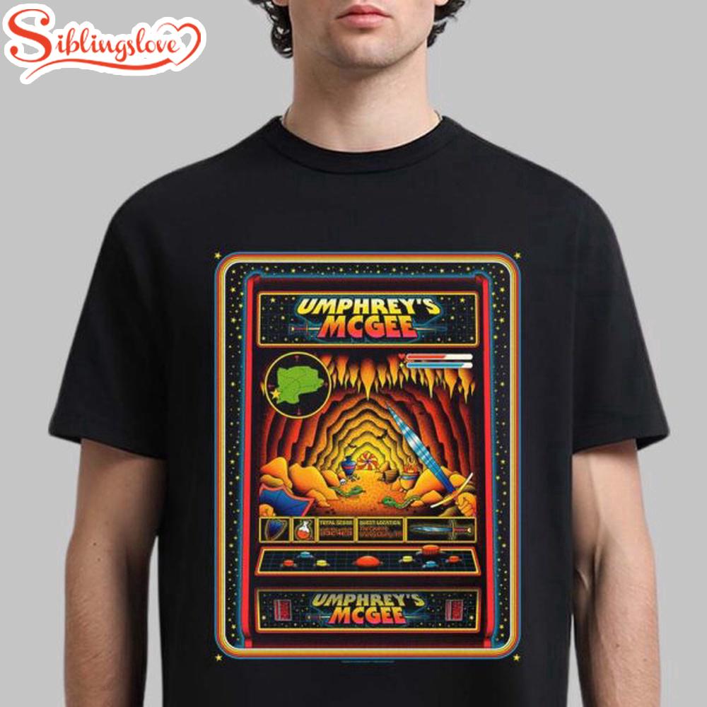 Umphrey’s McGee The Caverns 2026 Unisex T-Shirt 1 Umphrey’s McGee The Caverns 2026 Unisex T-Shirt
