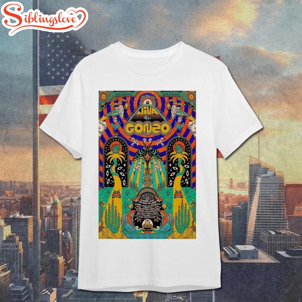 Viva El Gonzo 2026 FestivalUnisex T-Shirt 1 Viva El Gonzo 2026 FestivalUnisex T-Shirt
