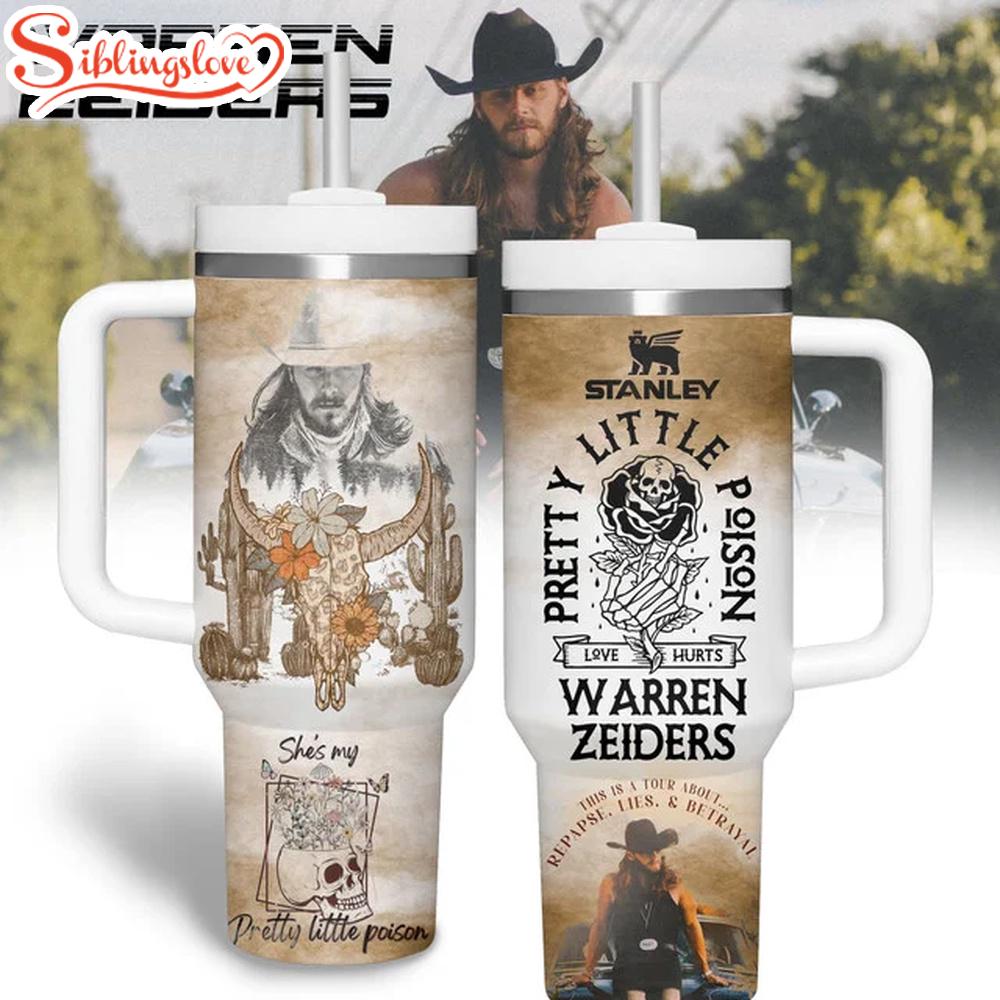 Warren Zeiders Music Tumbler 40Oz With Handle 1 Warren Zeiders Music Tumbler 40Oz With Handle
