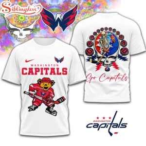Washington Capitals NHL Deadhead 3D Shirt For Fans
