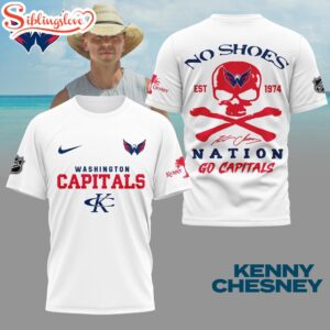 Washington Capitals NHL Kenny Chesney 3D Shirt
