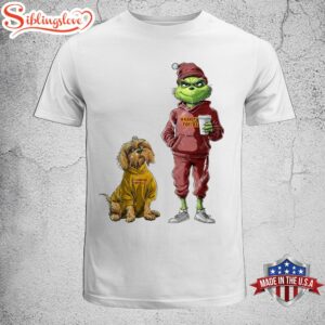 Washington Commanders Grinch Christmas Unisex T-Shirt