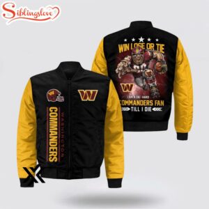 Washington Commanders Mascot Bomber Jacket…
