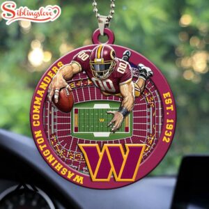 Washington Commanders Mascot Christmas Ornament…