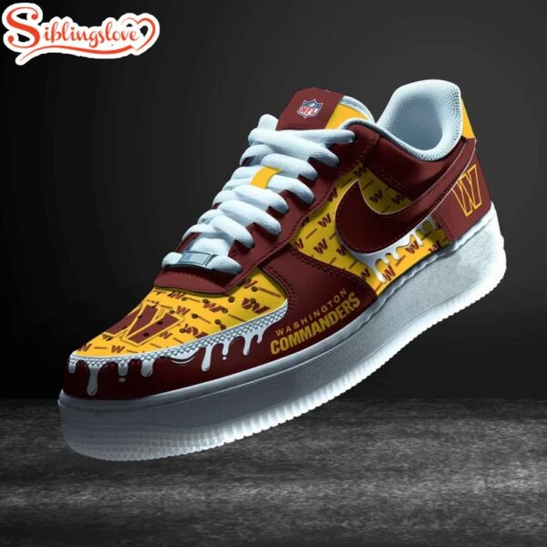 Washington Commanders NFL Air Force 1 Shoes For Fans