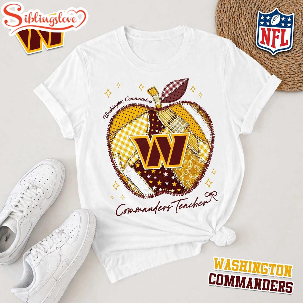 Washington Commanders NFL Football Teacher Unisex T-Shirt 1 Washington Commanders NFL Football Teacher Unisex T-Shirt