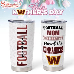 Washington Commanders NFL Mother Day Tumbler