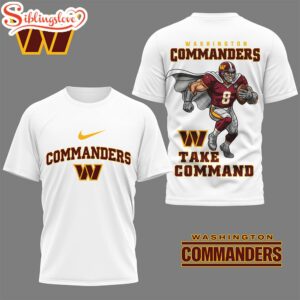 Washington Commanders NFL Nation Gear 3D Shirt