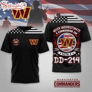Washington Commanders NFL Truck 3D T-Shirt For Fans