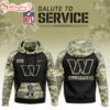Washington Commanders Salute to Service Hoodie 3D Shirt For Fans