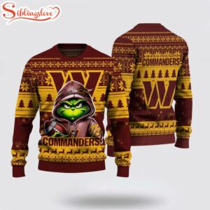 Washington Commanders The Grinch Ugly…