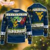 West Virginia Mountaineers NCAA Grinch Stole Ugly Christmas Sweater