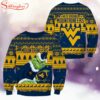 West Virginia Mountaineers NCAA Grinch Ugly Christmas Sweater