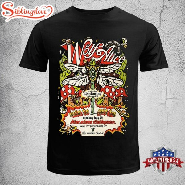 Wolf Alice July 28, 2025 Dine Alone Records, Toronto, ON Unisex T-Shirt