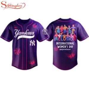 Yankees International Women’s Day Baseball Jersey Shirt