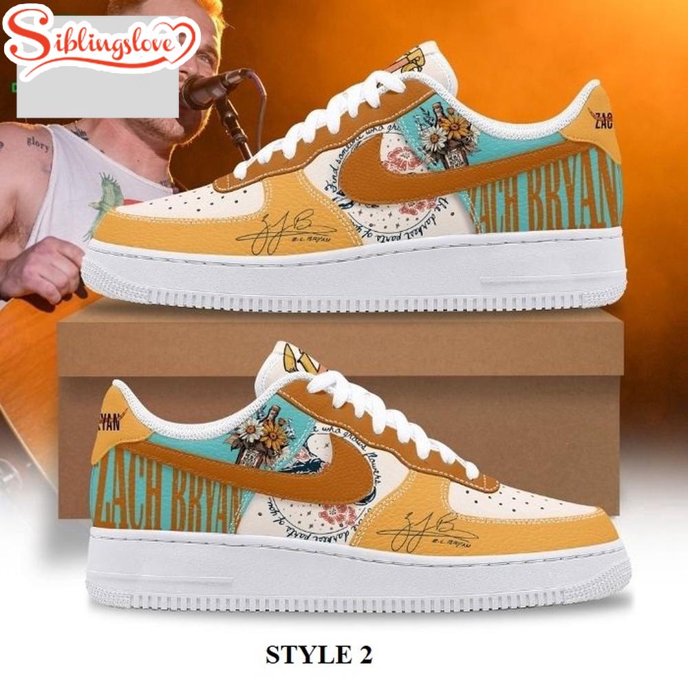 Zach Bryan Music Air Force 1 Shoes For Fans 1 Zach Bryan Music Air Force 1 Shoes For Fans